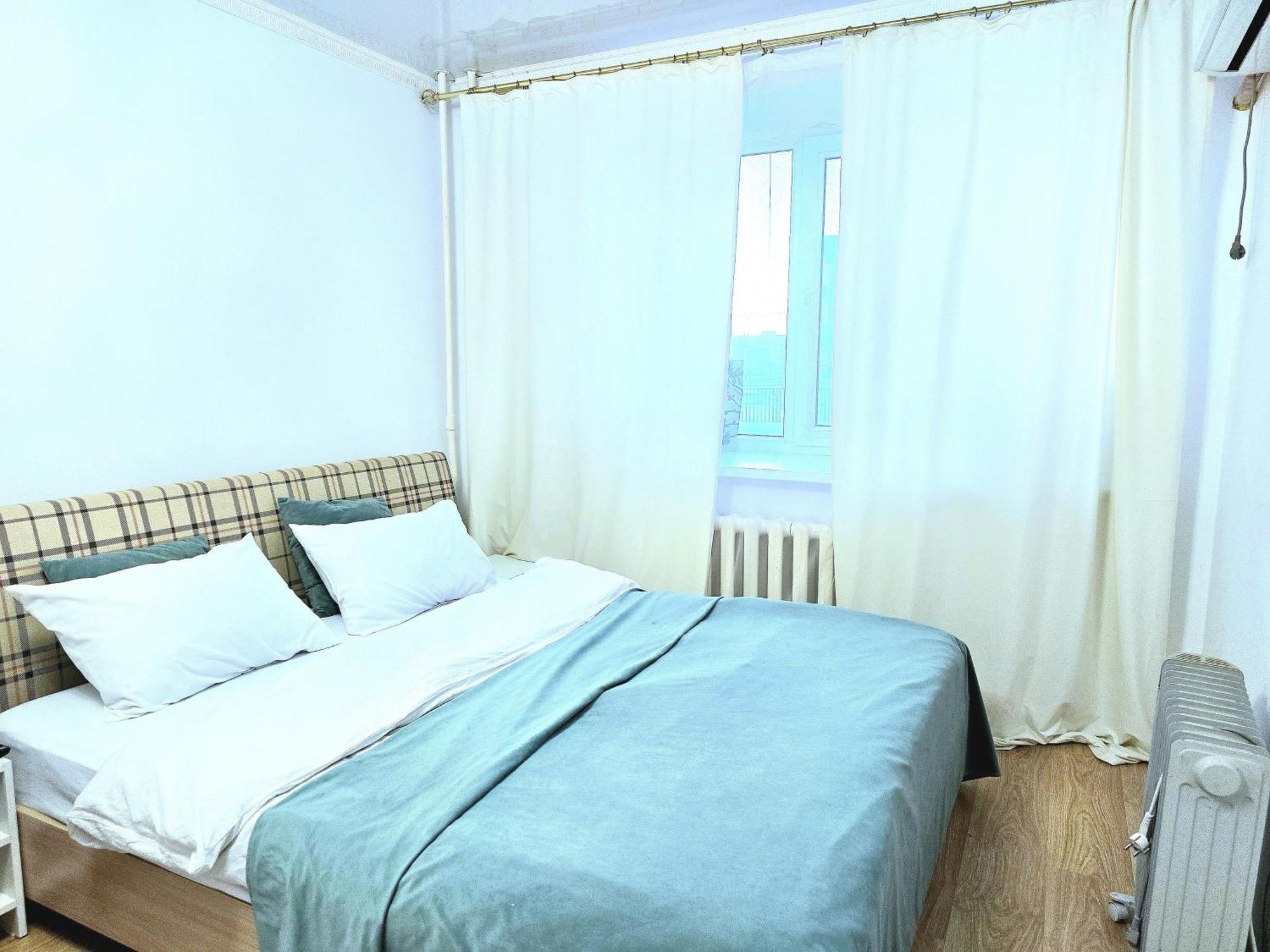Двухкомнатная "Аэропорт Астана" Apartment Exterior foto